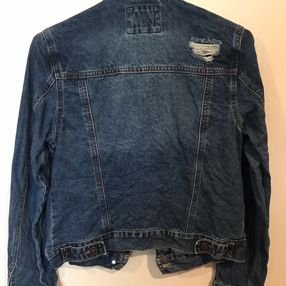 Wax denim- denim  jacket